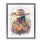 Stupell Industries Cowgirl Style with Florals Framed Floater Canvas Wall Art Design by Steve Hunziker